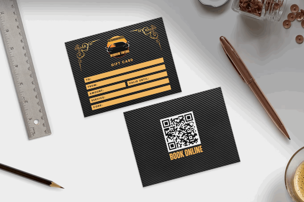 Carbon Window Tint Gift Certificate Carbon Window Tint Gift Certificate